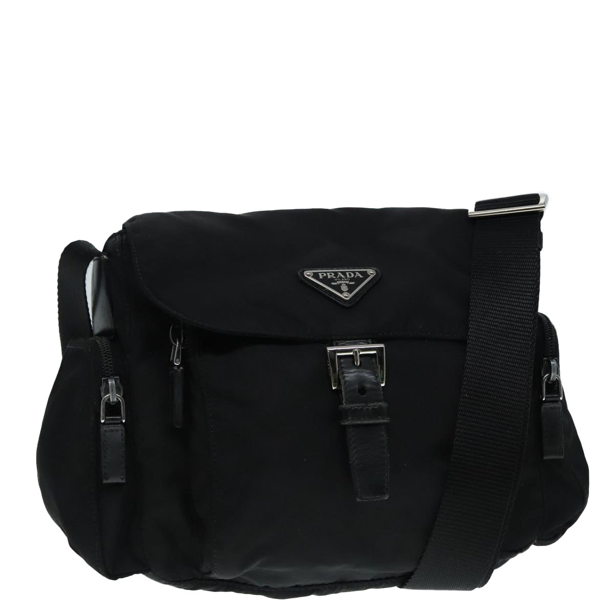 Luxury Prada Shoulder Bag Nylon Black  am6829