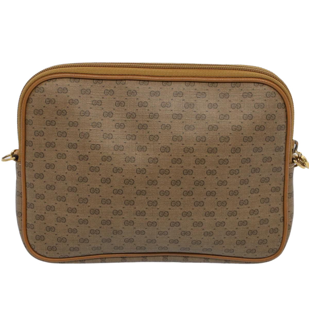 Luxury Gucci Micro GG Canvas Shoulder Bag PVC Leather Beige 97.02.068  ar10210