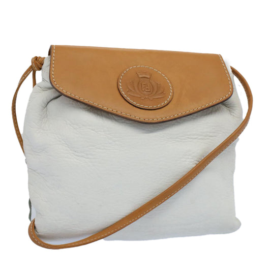 Luxury FendiShoulder Bag Leather Whitear10303