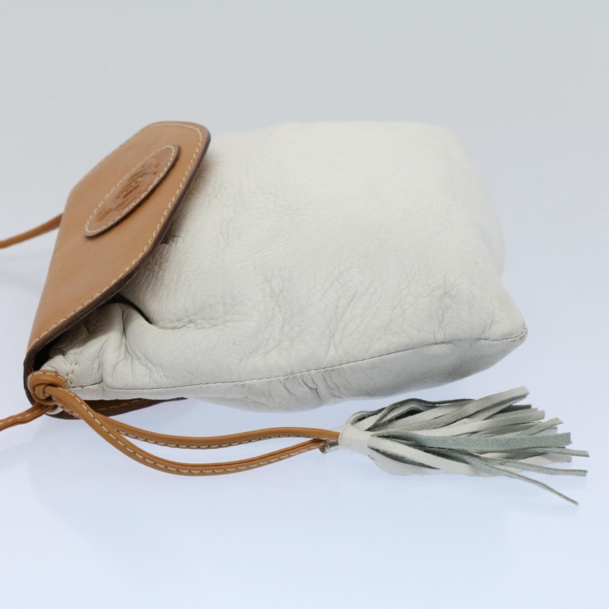 Luxury FendiShoulder Bag Leather Whitear10303