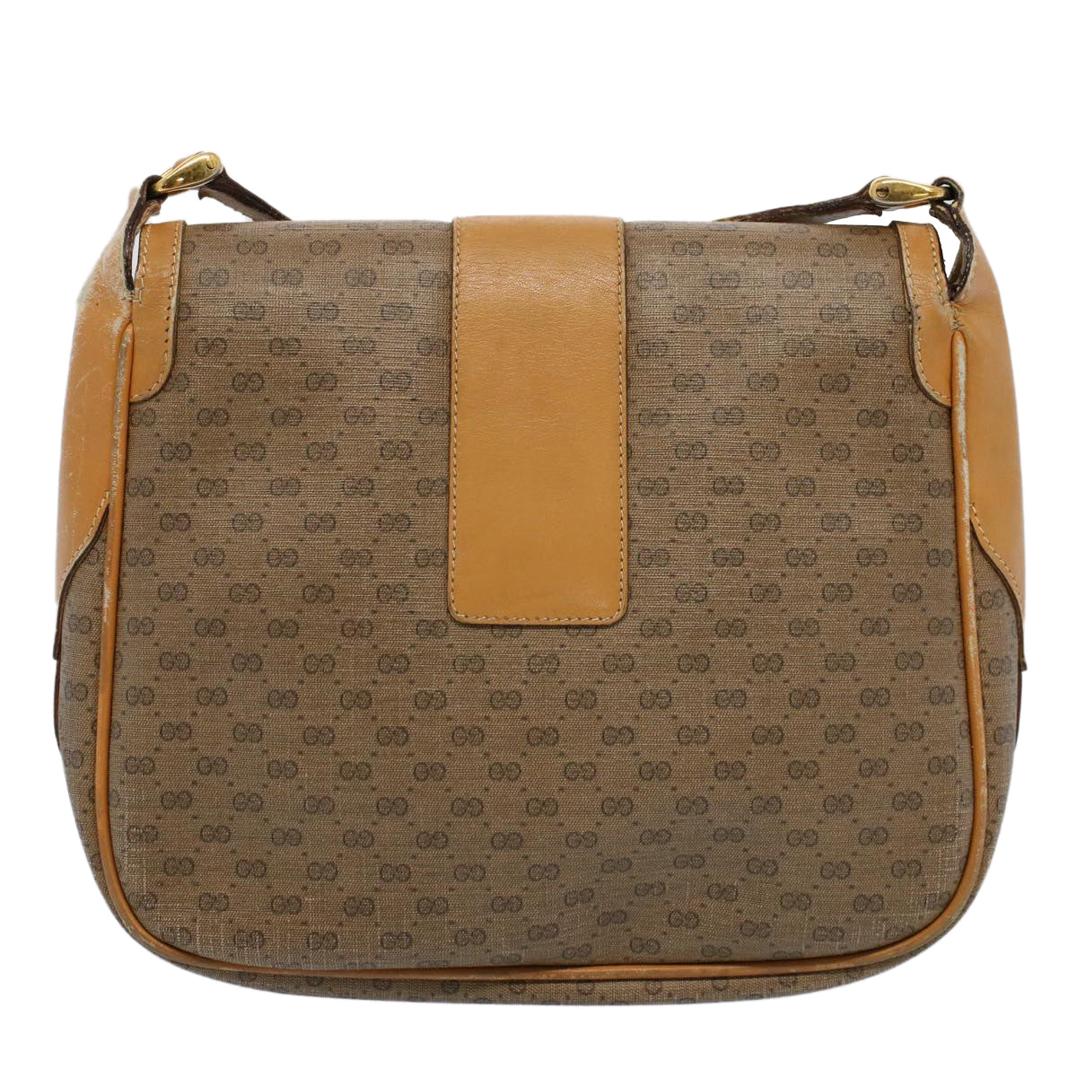 Luxury Gucci Micro GG Canvas Shoulder Bag PVC Leather Beige 001 115 4425  ar10321