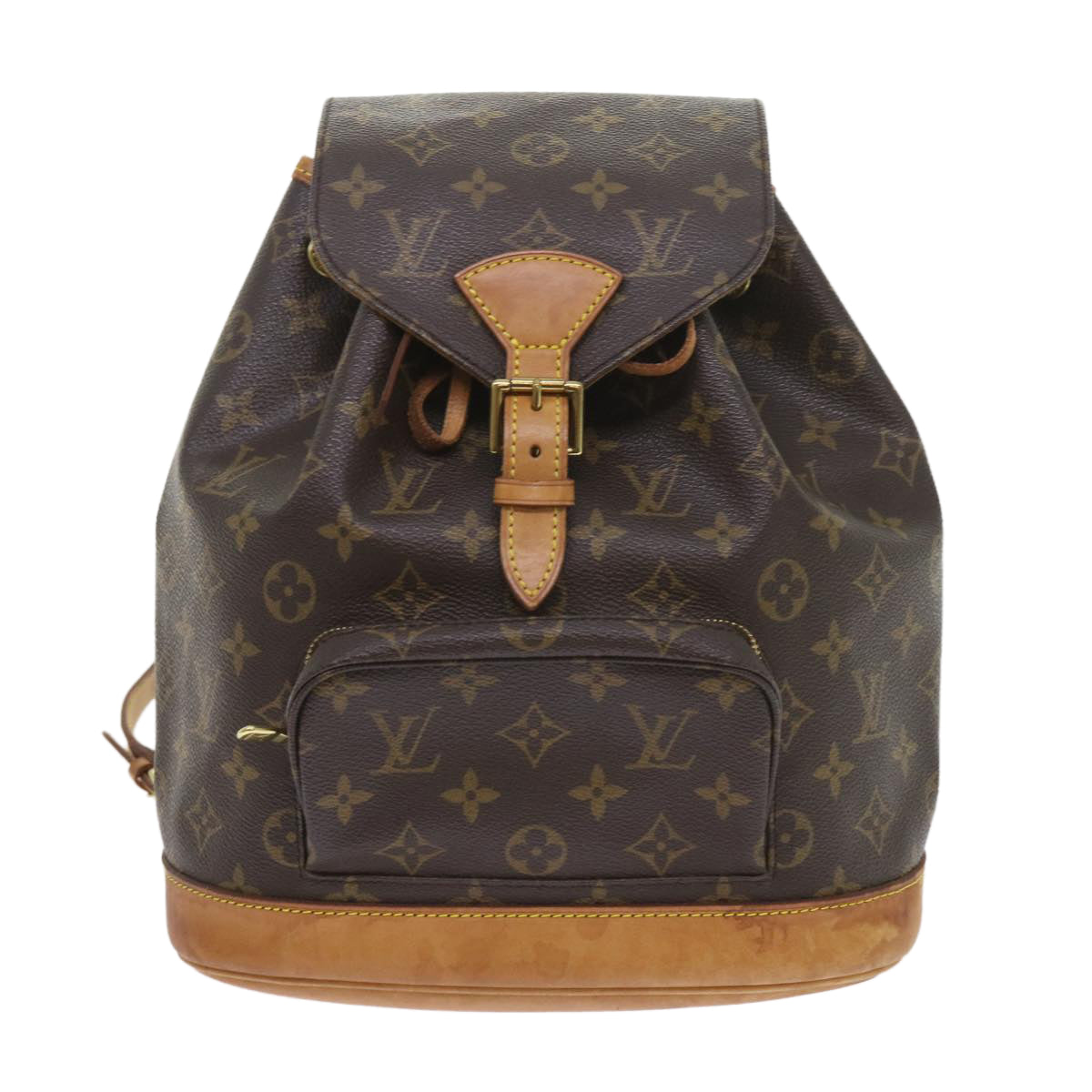 LOUIS VUITTON Monogram Montsouris MM Backpack M51136 LV ar10590B