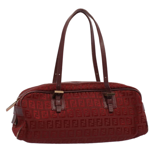 Luxury FendiZucchino Canvas Hand Bag Redar10594B
