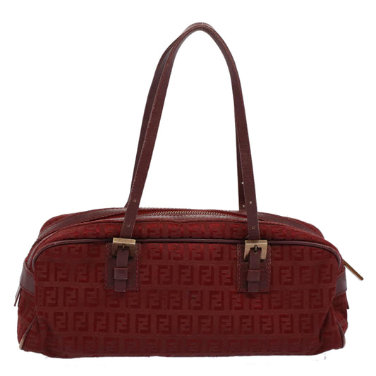 Luxury FendiZucchino Canvas Hand Bag Redar10594B