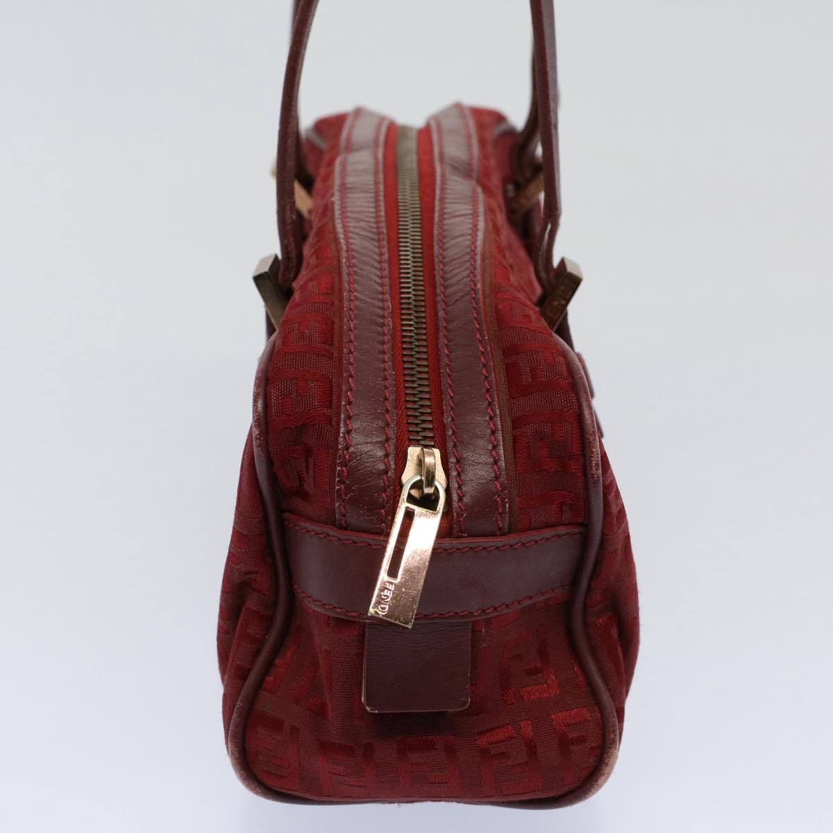 Luxury FendiZucchino Canvas Hand Bag Redar10594B
