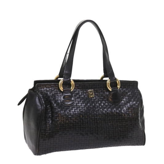Luxury FendiHand Bag Leather Blackar10655