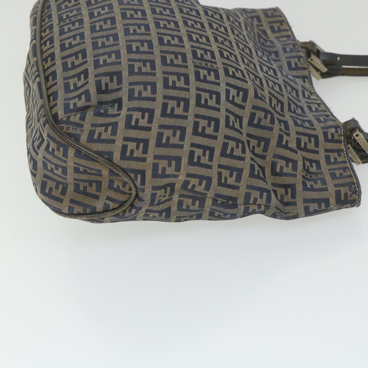 Luxury FendiZucchino Canvas Tote Bag Navyar10829B