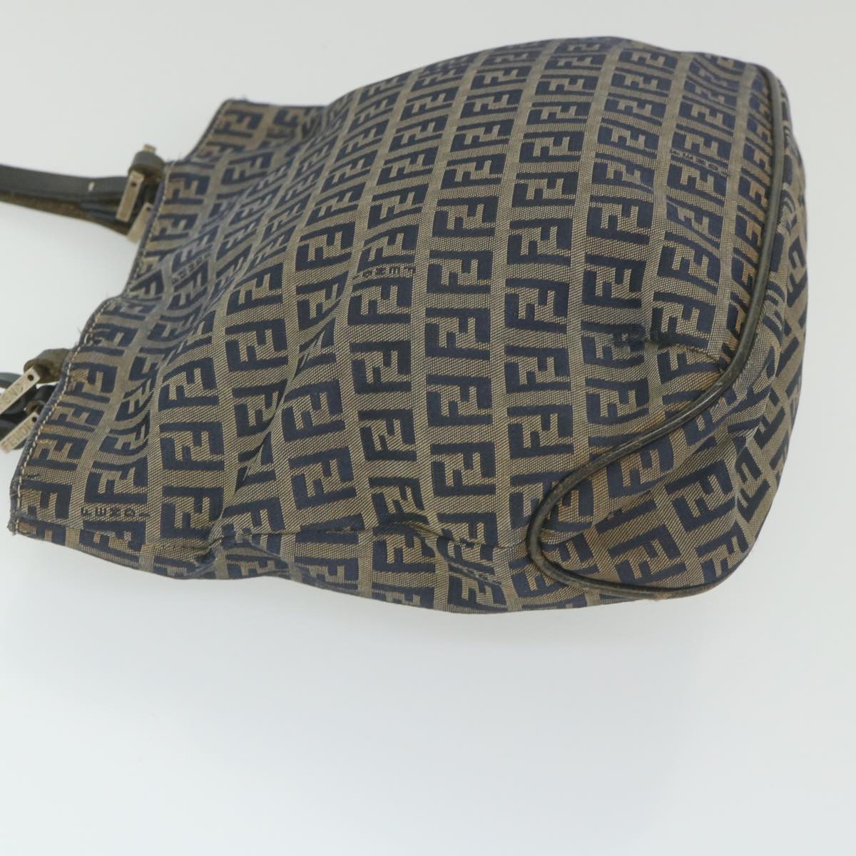 Luxury FendiZucchino Canvas Tote Bag Navyar10829B
