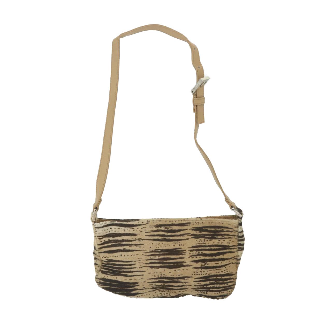 Luxury FendiShoulder Bag Harako leather Brownar10891