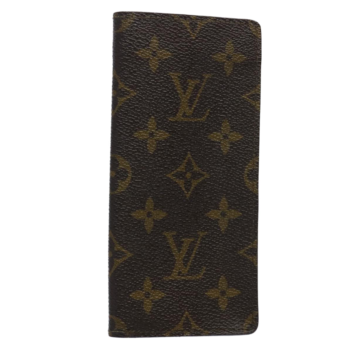 LOUIS VUITTON Monogram Etui Lunette Simple Case Vintage M62962 LV ar10940