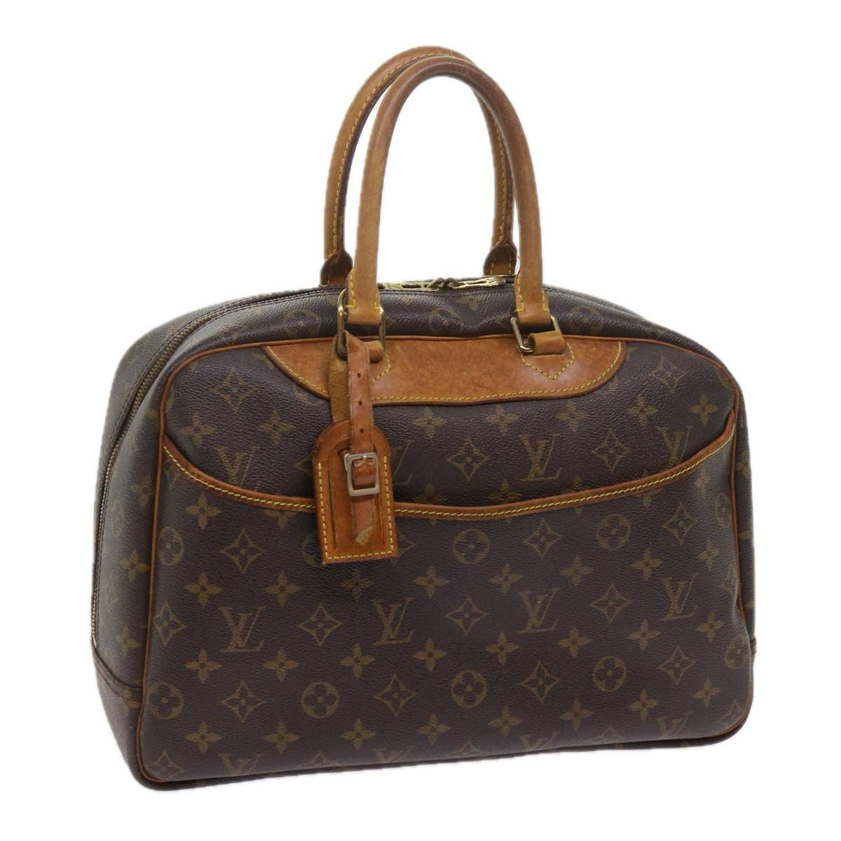 LOUIS VUITTON Monogram Deauville Hand Bag M47270 LV ar11026