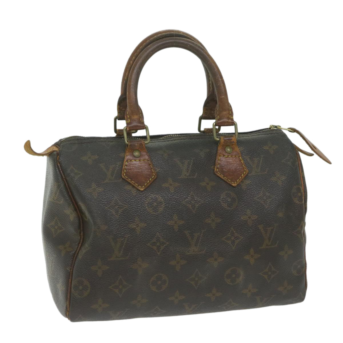 LOUIS VUITTON Monogram Speedy 25 Hand Bag M41528 LV ar11042