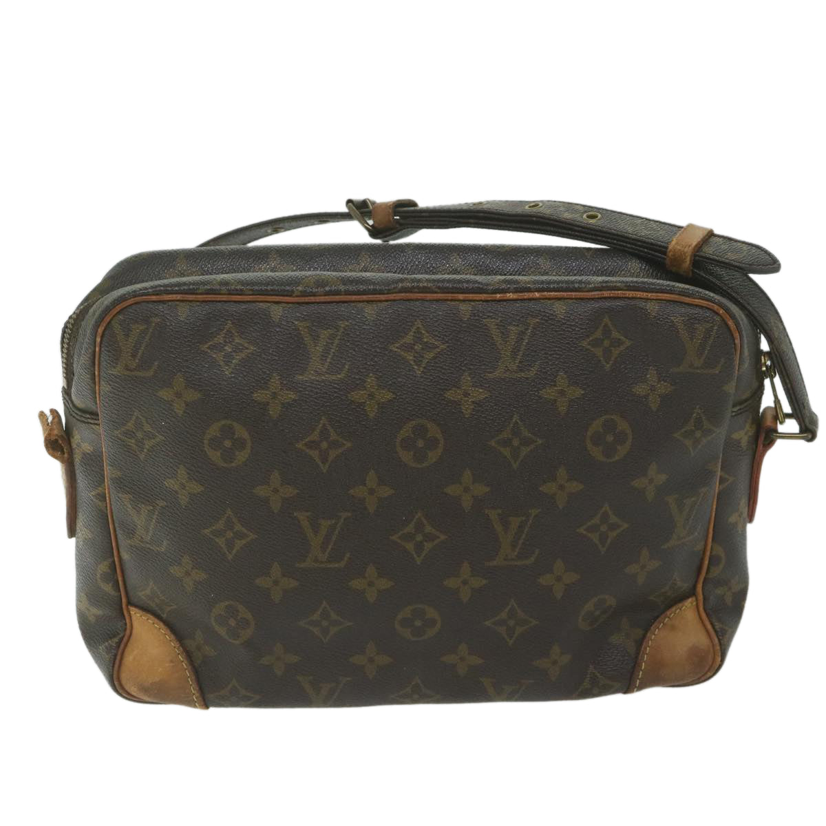 LOUIS VUITTON Monogram Nile Shoulder Bag M45244 LV ar11046