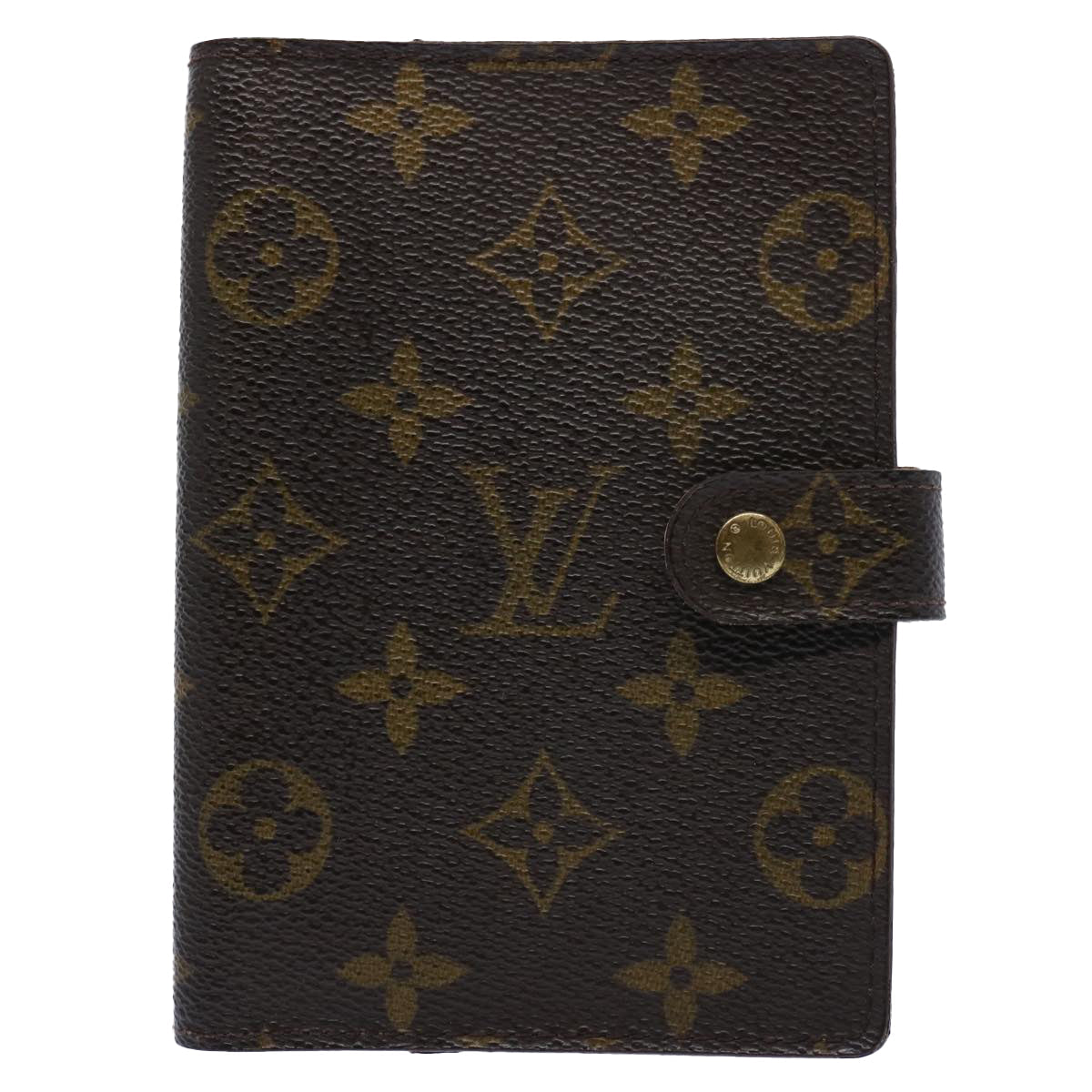LOUIS VUITTON Monogram Agenda PM Day Planner Cover R20005 LV ar11150B
