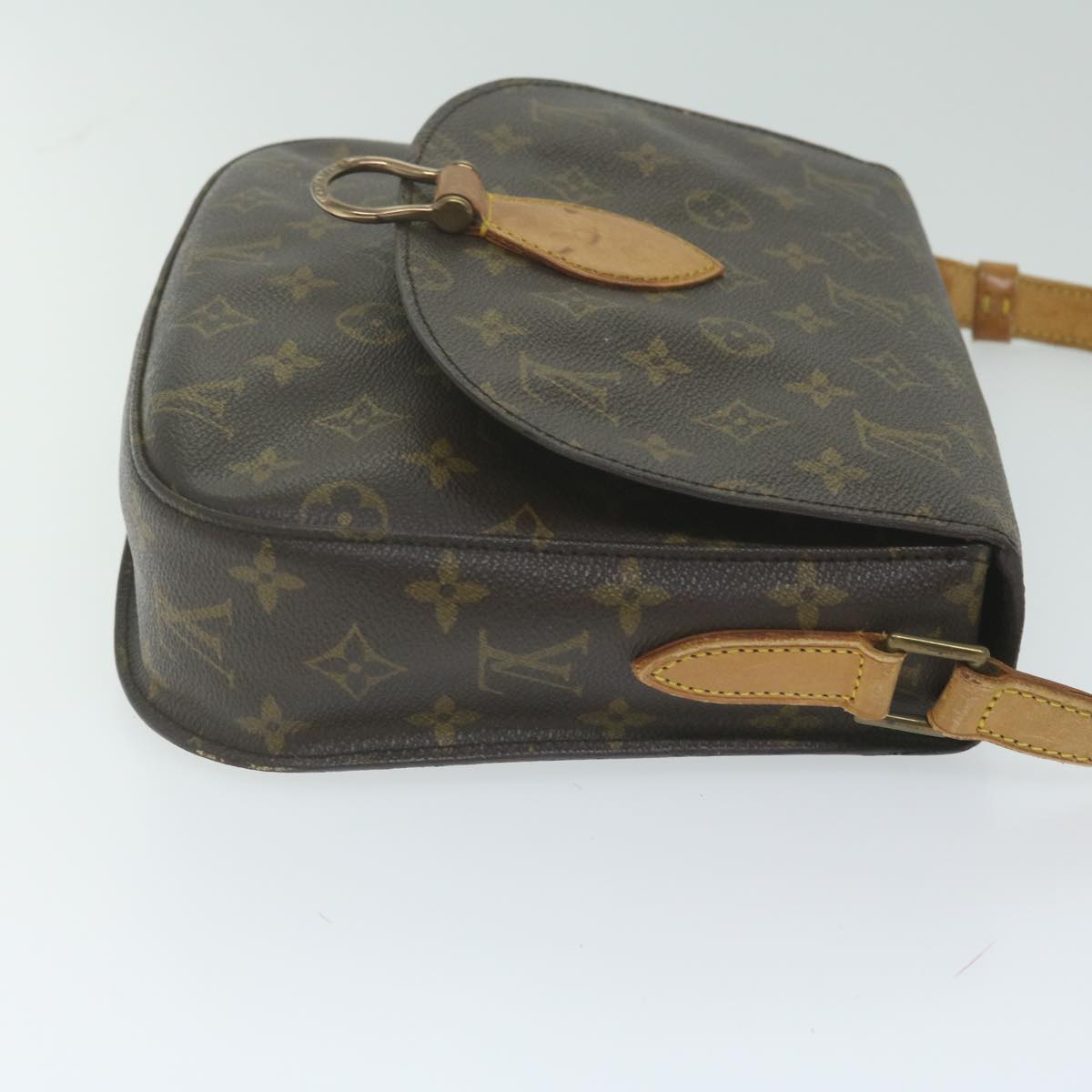 LOUIS VUITTON Monogram Saint Cloud GM Shoulder Bag M51242 LV ar11186B