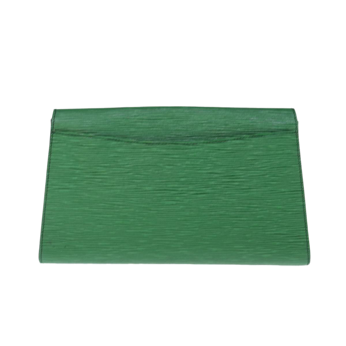 LOUIS VUITTON Epi Art Deco Clutch Bag Green M52634 LV ar11219