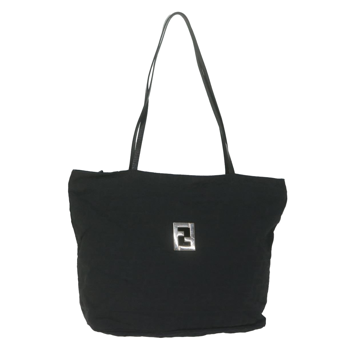 Luxury FendiZucca Canvas Tote Bag Blackar11225