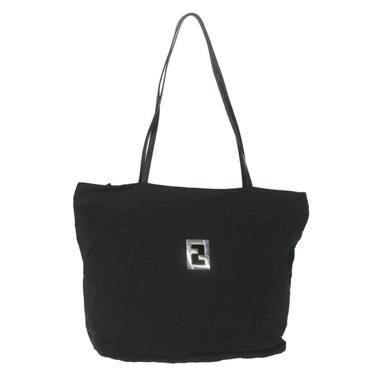 Luxury FendiZucca Canvas Tote Bag Blackar11225