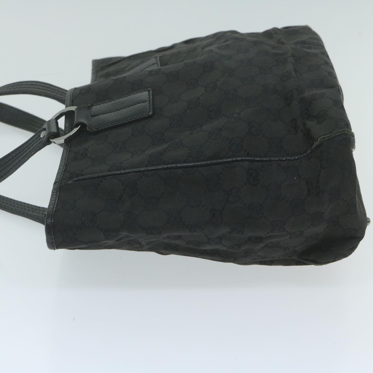 GUCCI GG Canvas Tote Bag Black  ar11306