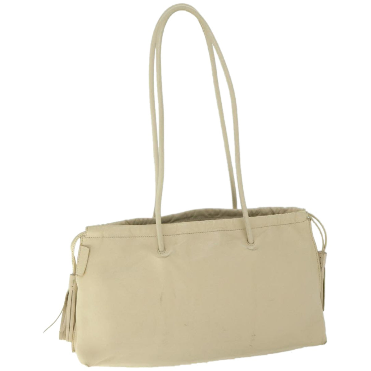 GUCCI Shoulder Bag Leather Beige 001 4403  ar11426