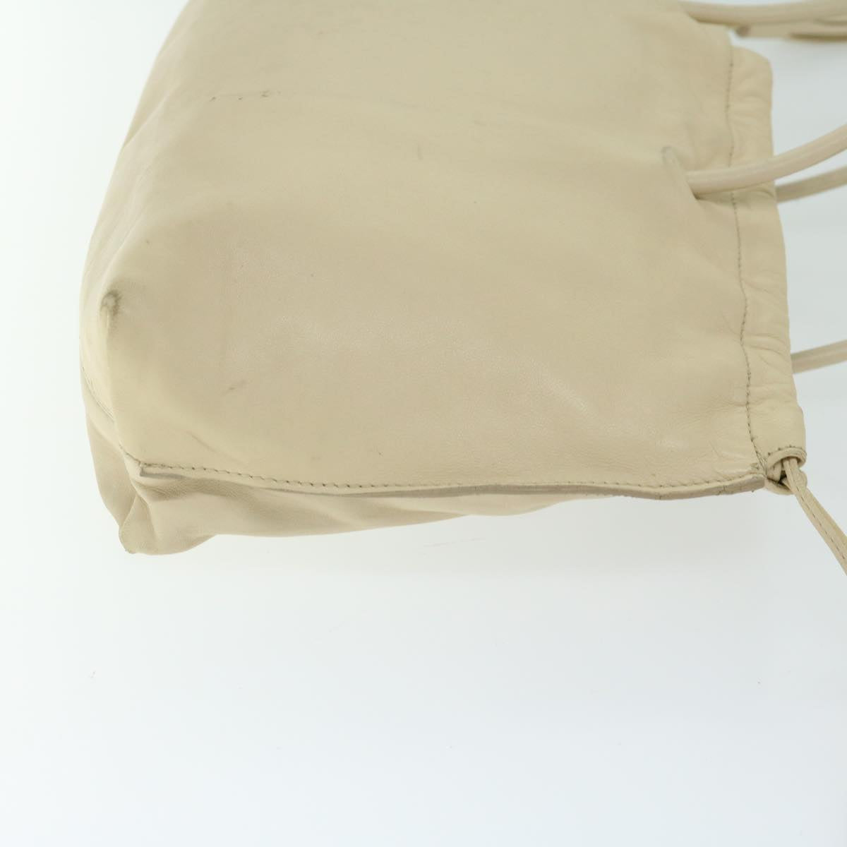 GUCCI Shoulder Bag Leather Beige 001 4403  ar11426