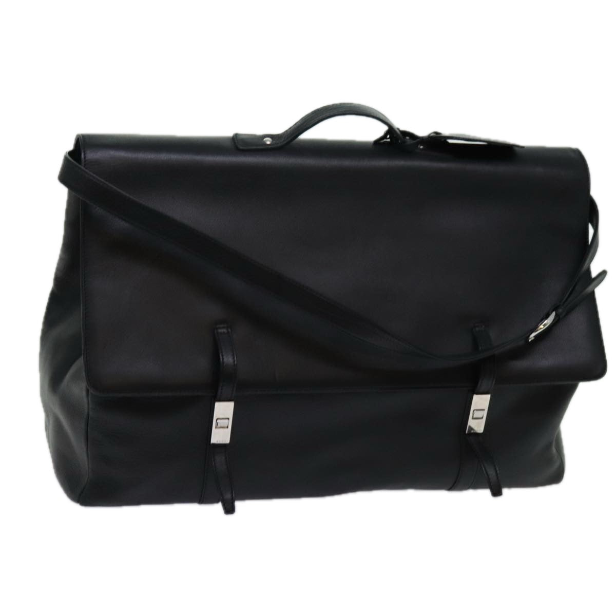 Luxury Gucci Trending 2025 Travel Boston Bag Leather 2way Black  ar11437