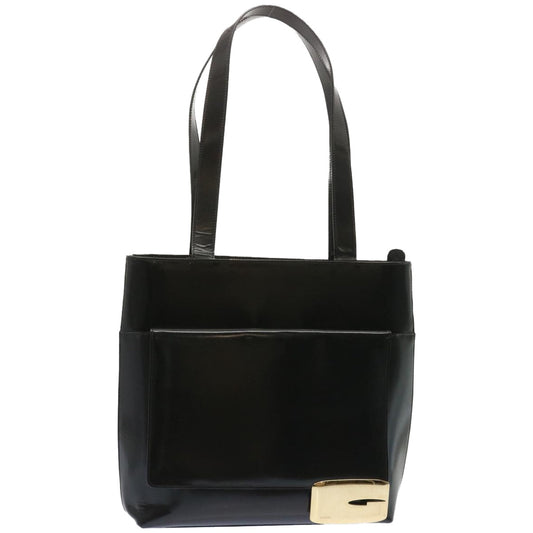 GUCCI Tote Bag Patent leather Black  ar11472B
