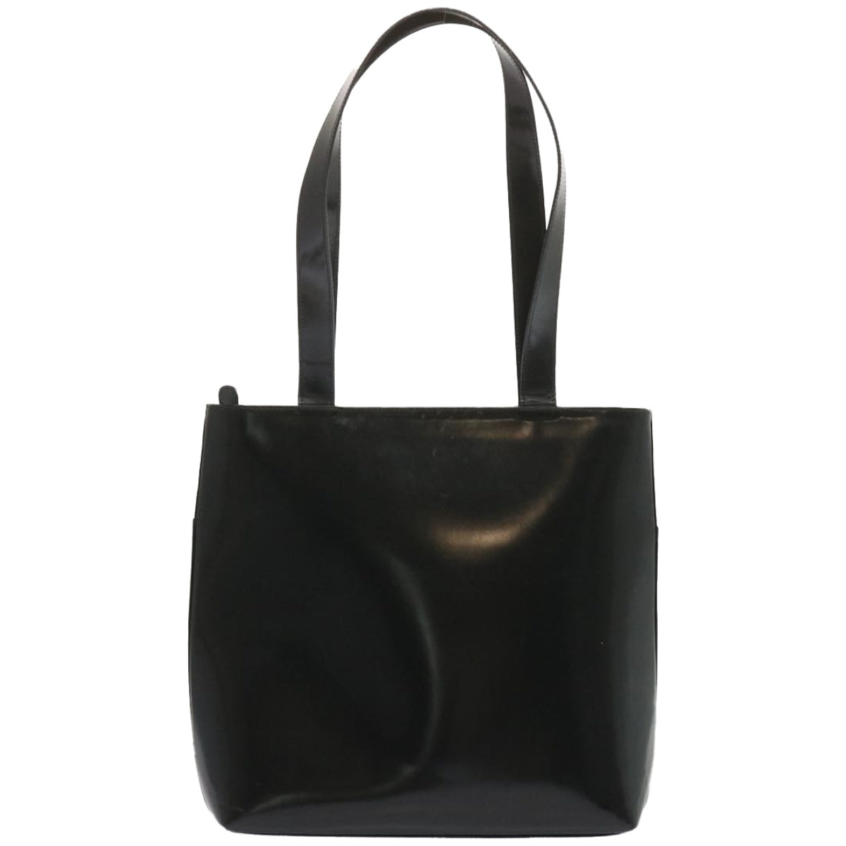 GUCCI Tote Bag Patent leather Black  ar11472B
