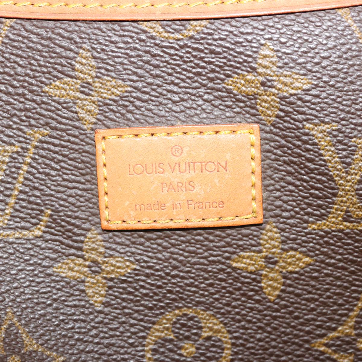 LOUIS VUITTON Monogram Saumur 35 Shoulder Bag M42254 LV ar11486