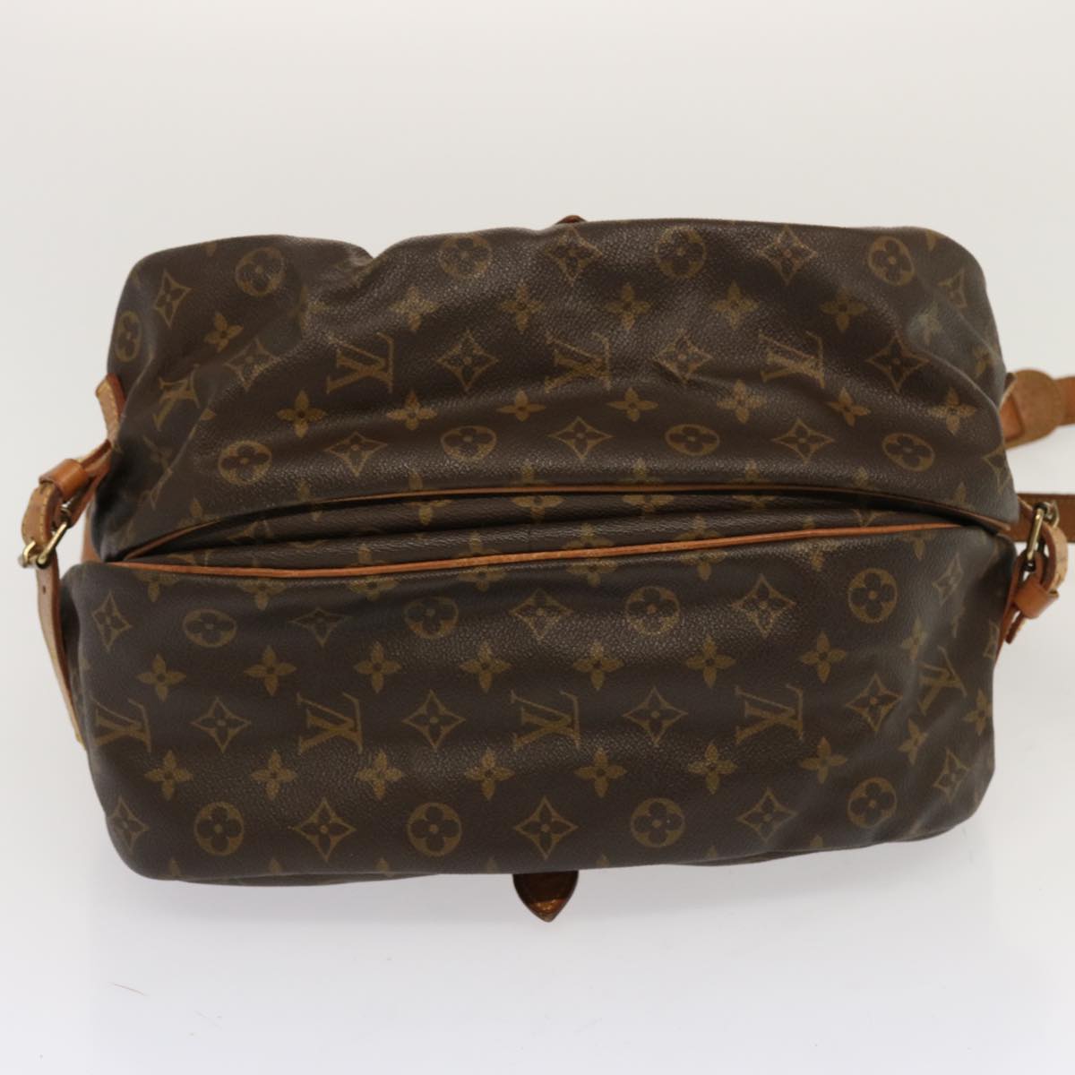 LOUIS VUITTON Monogram Saumur 35 Shoulder Bag M42254 LV ar11486