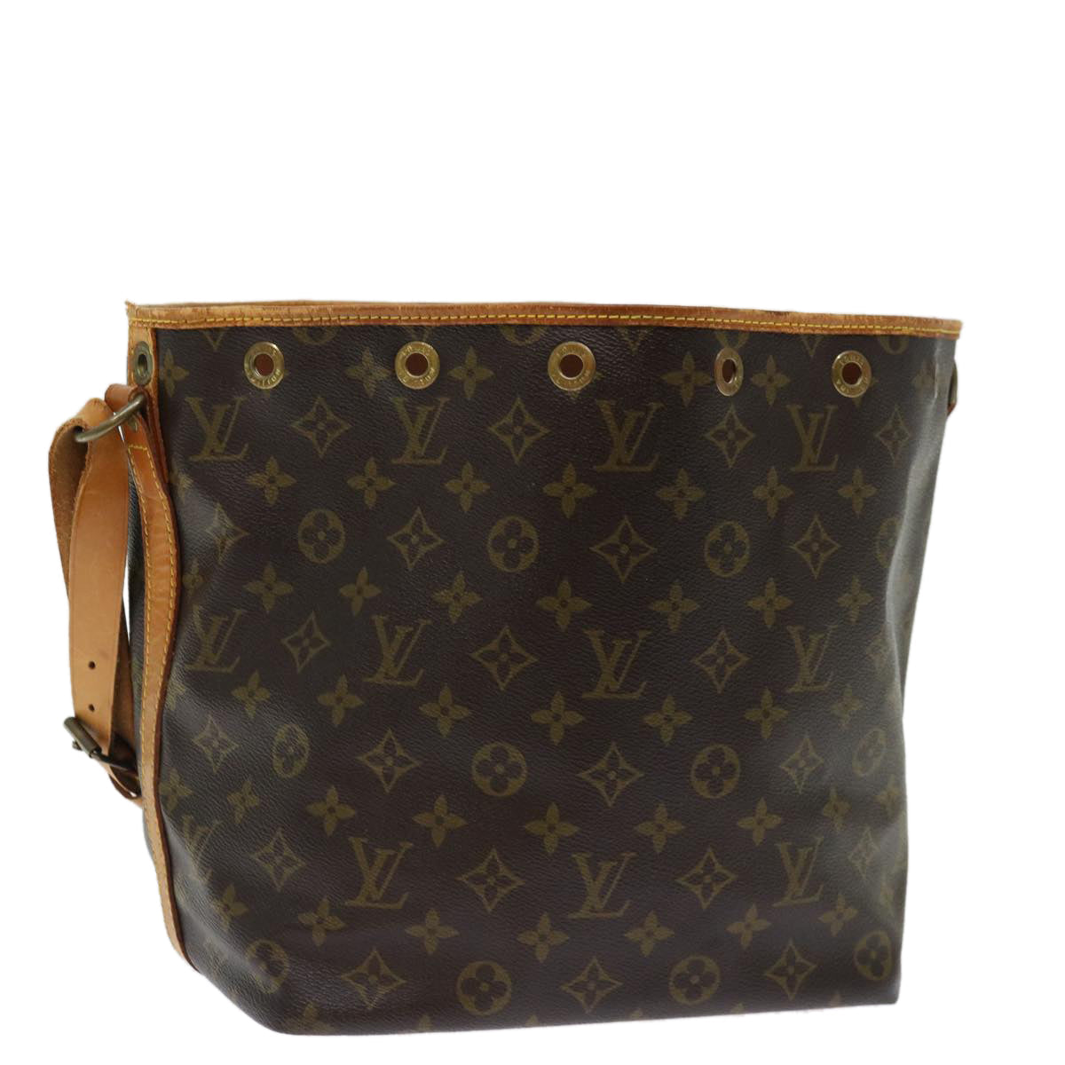 LOUIS VUITTON Monogram Petit Noe Shoulder Bag M42226 LV ar11494
