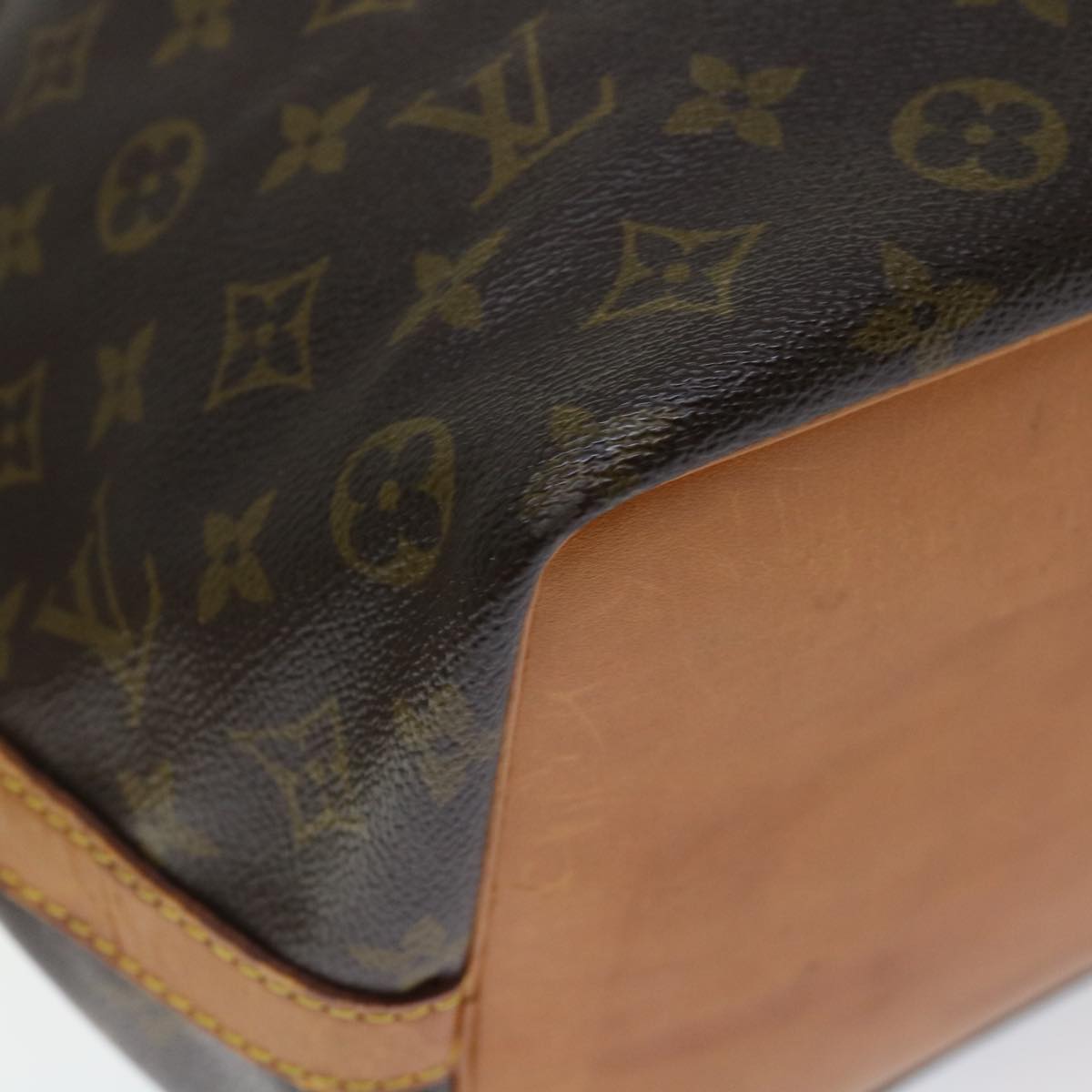 LOUIS VUITTON Monogram Petit Noe Shoulder Bag M42226 LV ar11494