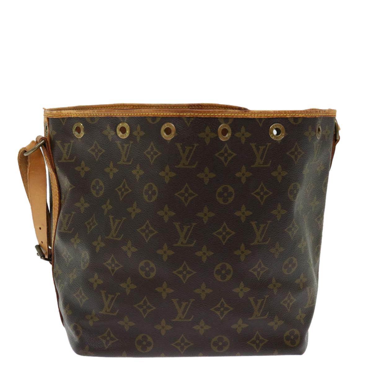 LOUIS VUITTON Monogram Petit Noe Shoulder Bag M42226 LV ar11494