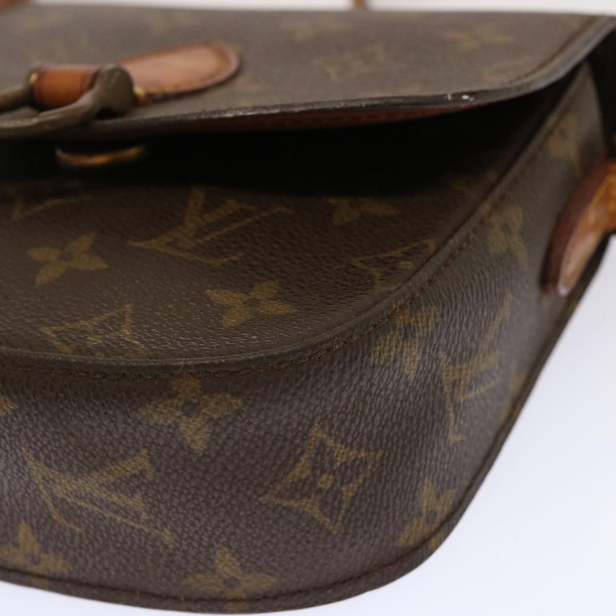 LOUIS VUITTON Monogram Saint Cloud PM Shoulder Bag M51244 LV ar11509