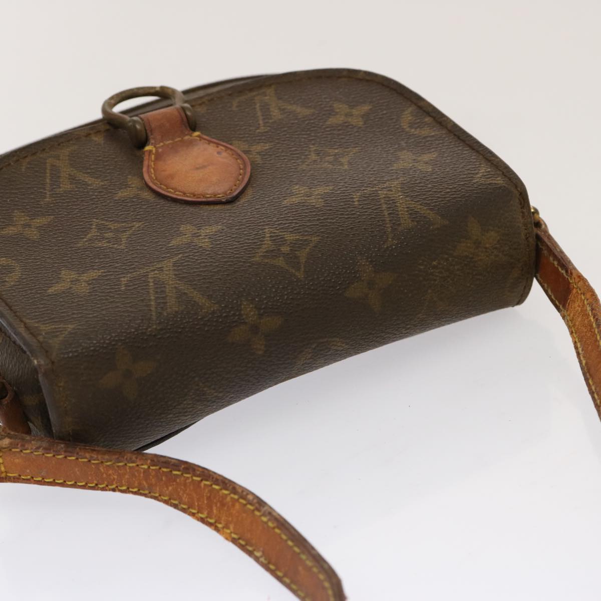 LOUIS VUITTON Monogram Saint Cloud PM Shoulder Bag M51244 LV ar11509