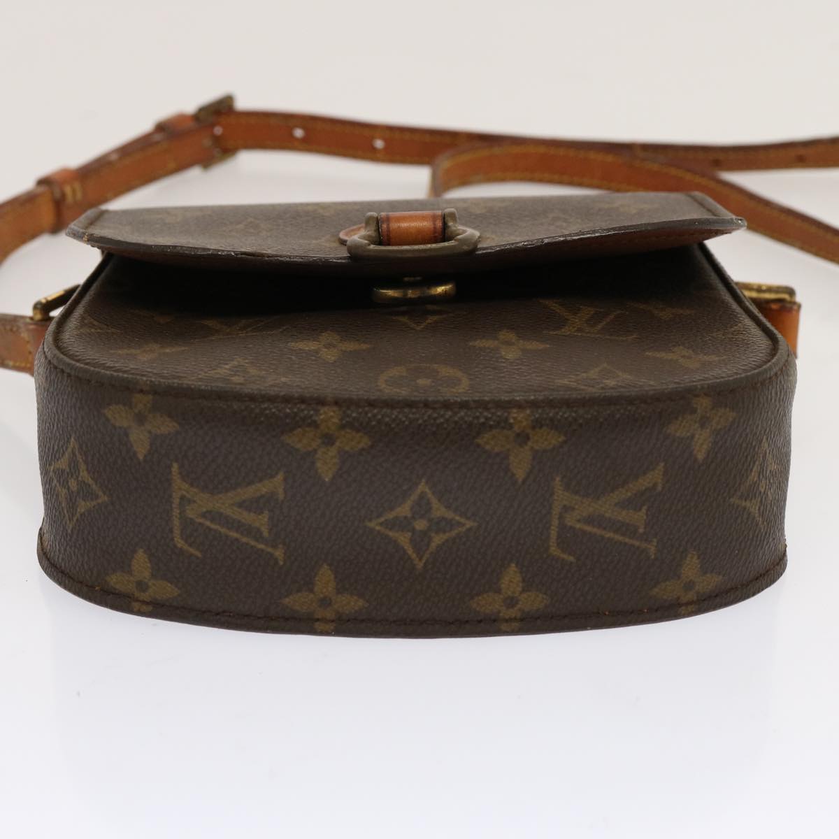 LOUIS VUITTON Monogram Saint Cloud PM Shoulder Bag M51244 LV ar11509