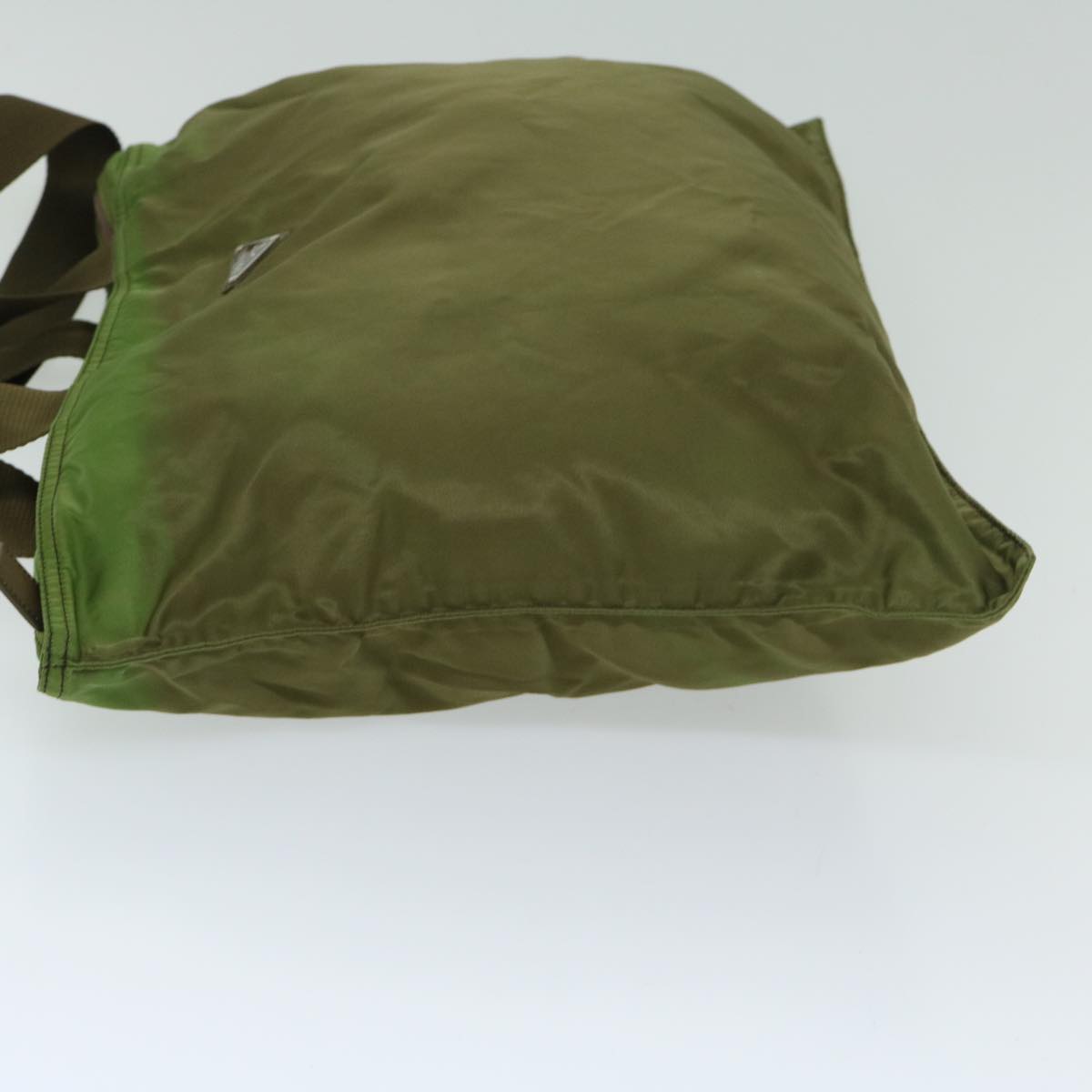 Luxury PradaTote Bag Nylon Khaki ar11532