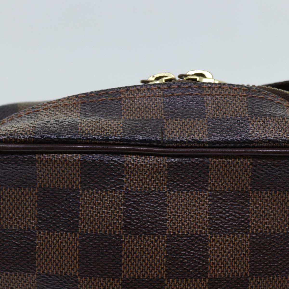 LOUIS VUITTON Damier Ebene Olaf PM Shoulder Bag N41442 LV ar11533