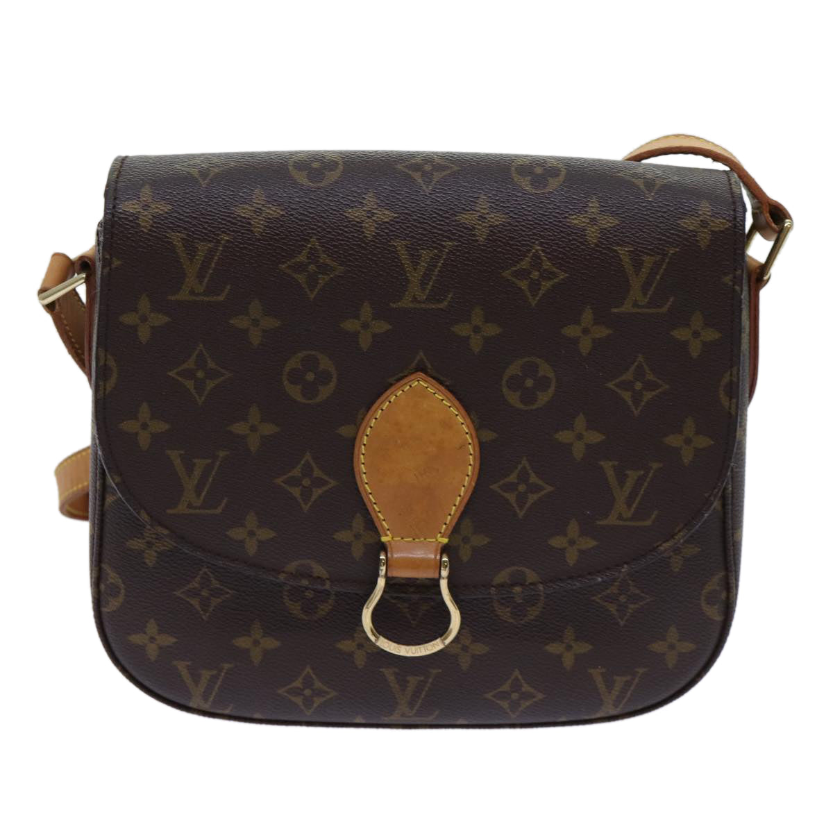 LOUIS VUITTON Monogram Saint Cloud GM Shoulder Bag M51242 LV ar11591B