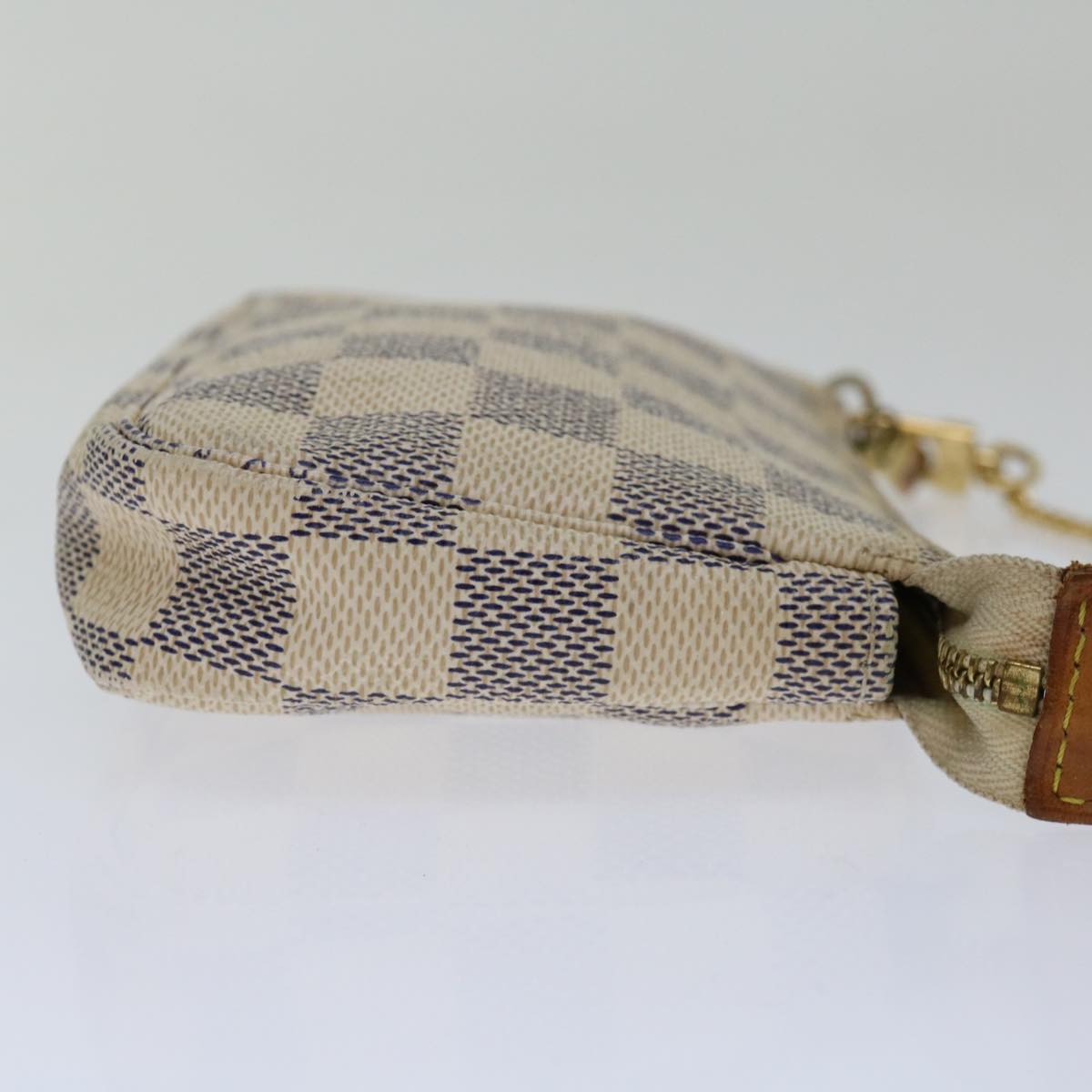 LOUIS VUITTON Damier Azur Mini Pochette Accessoires Pouch N58010 ar11611B