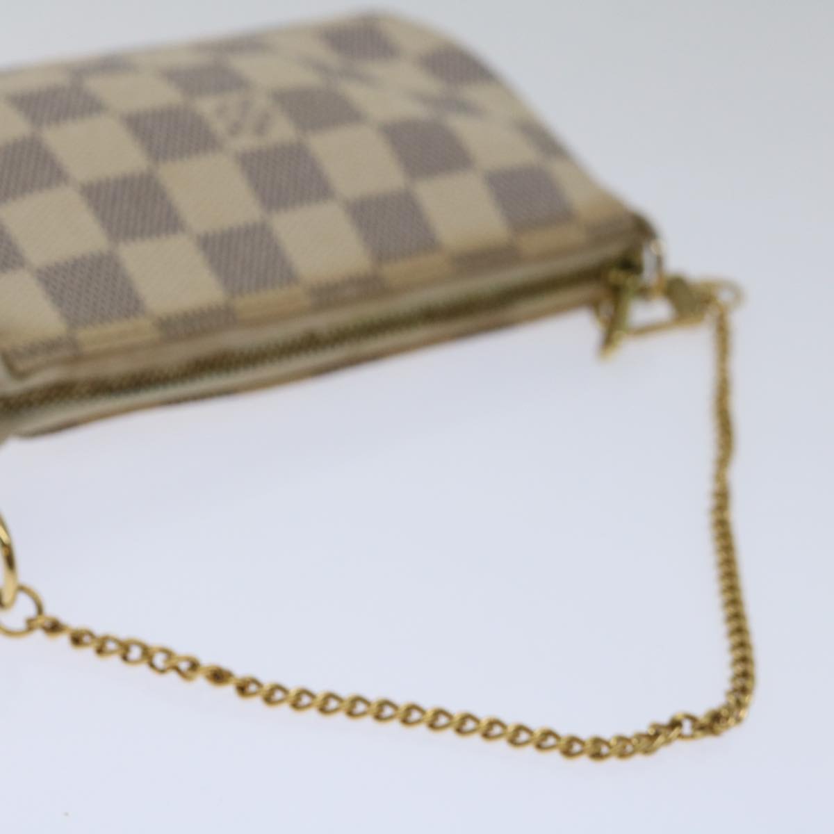 LOUIS VUITTON Damier Azur Mini Pochette Accessoires Pouch N58010 ar11611B