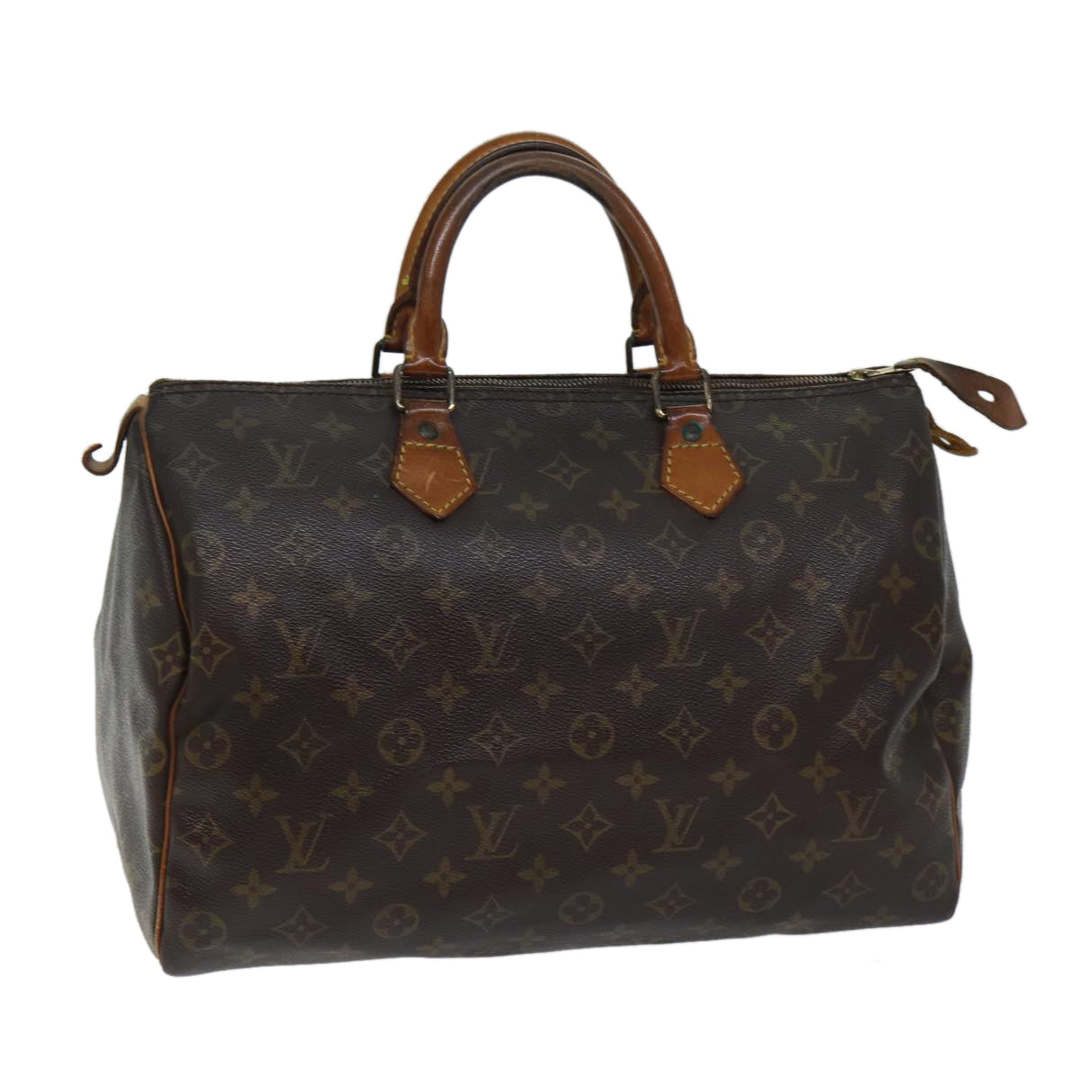 LOUIS VUITTON Monogram Speedy 35 Hand Bag M41524 LV ar11624B