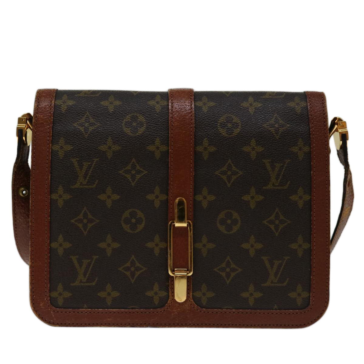 LOUIS VUITTON Monogram Ronpoan Shoulder Bag No.232 LV ar11630B
