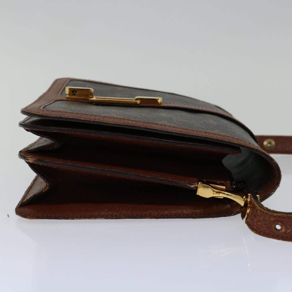 LOUIS VUITTON Monogram Ronpoan Shoulder Bag No.232 LV ar11630B