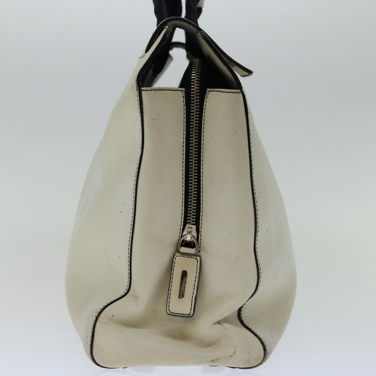Luxury PradaHand Bag Leather White ar11644B