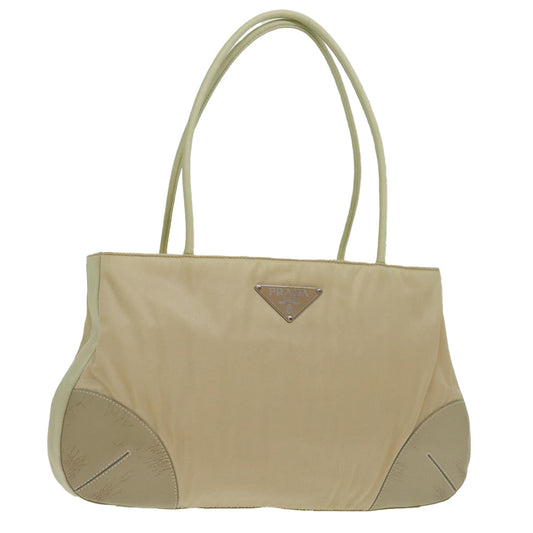 Luxury PradaHand Bag Nylon Beige ar11646B