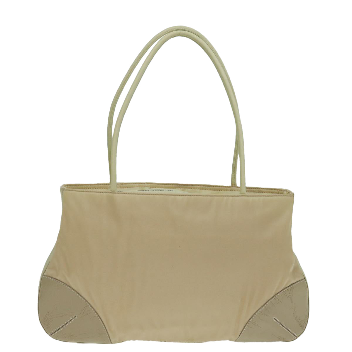 Luxury PradaHand Bag Nylon Beige ar11646B