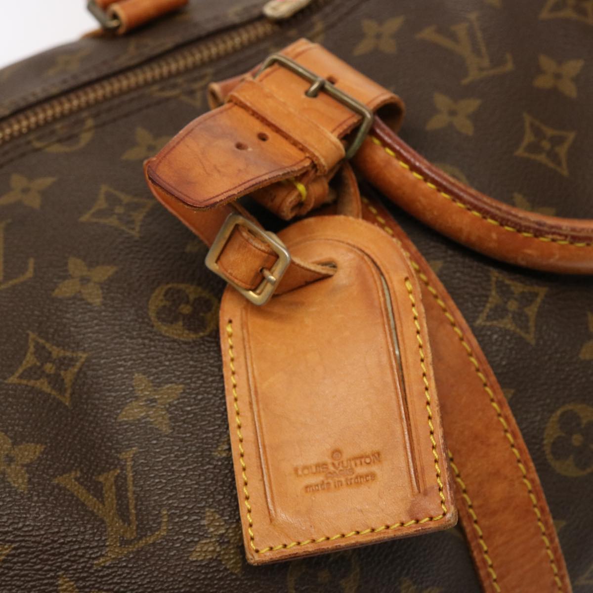 LOUIS VUITTON Monogram Keepall Bandouliere 55 Boston Bag M41414 LV ar11654B