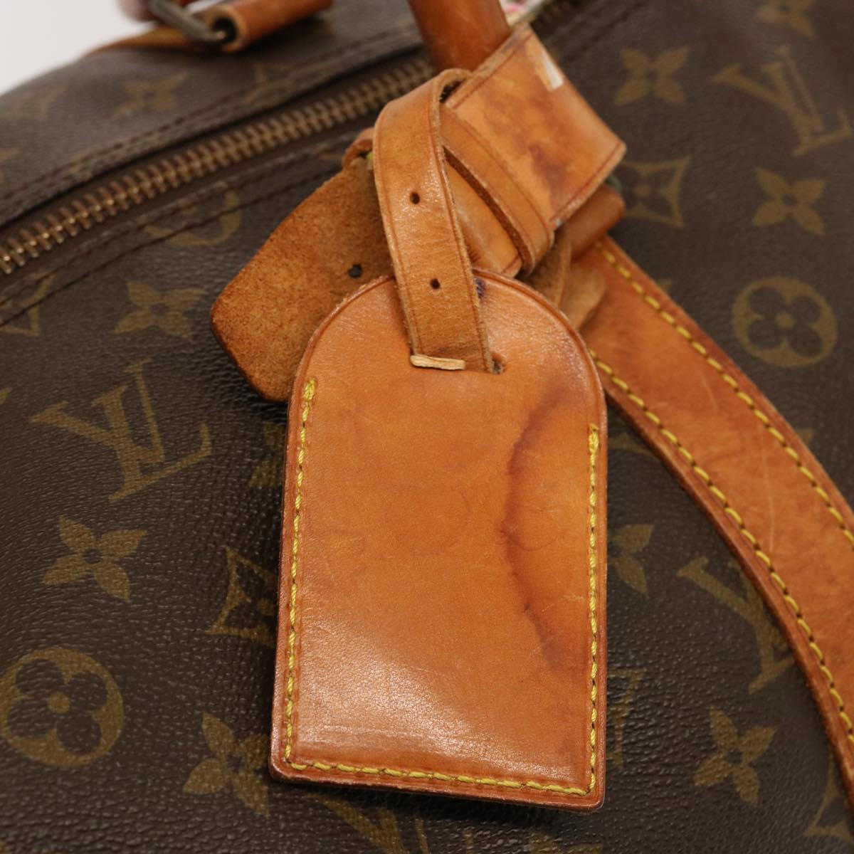 LOUIS VUITTON Monogram Keepall Bandouliere 55 Boston Bag M41414 LV ar11654B