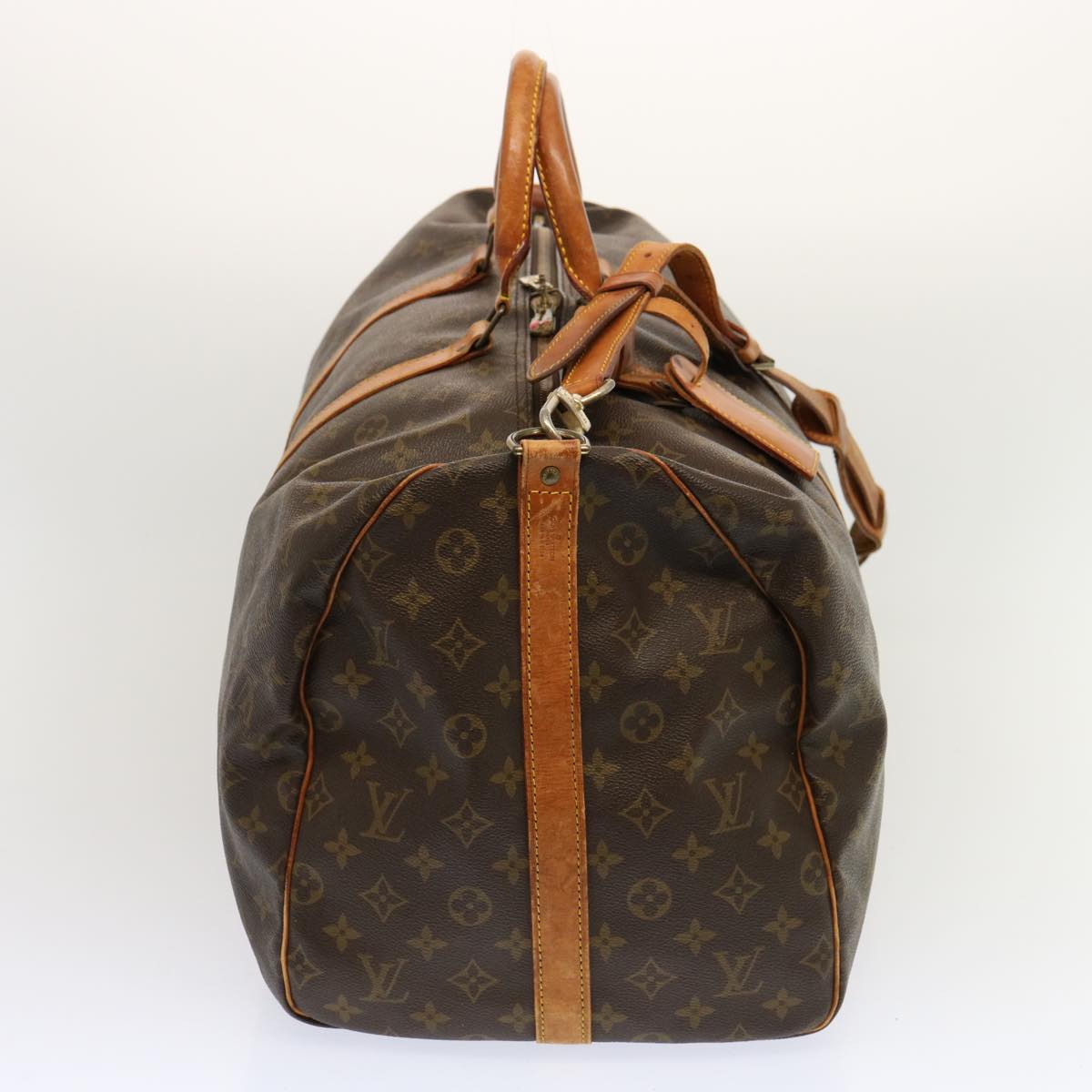 LOUIS VUITTON Monogram Keepall Bandouliere 55 Boston Bag M41414 LV ar11654B